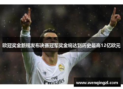 欧冠奖金新规发布决赛冠军奖金将达到历史最高12亿欧元